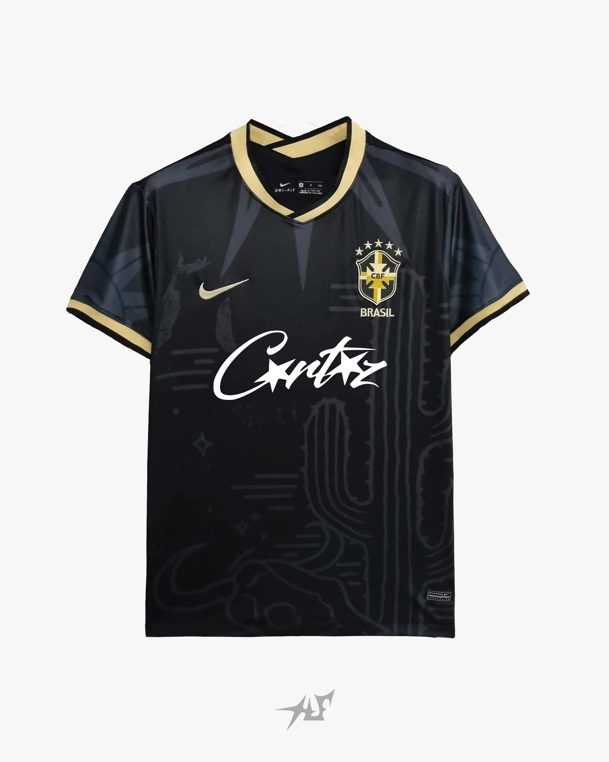 BRASIL BLACK AND GOLD x CORTEIZ - UZLYKE