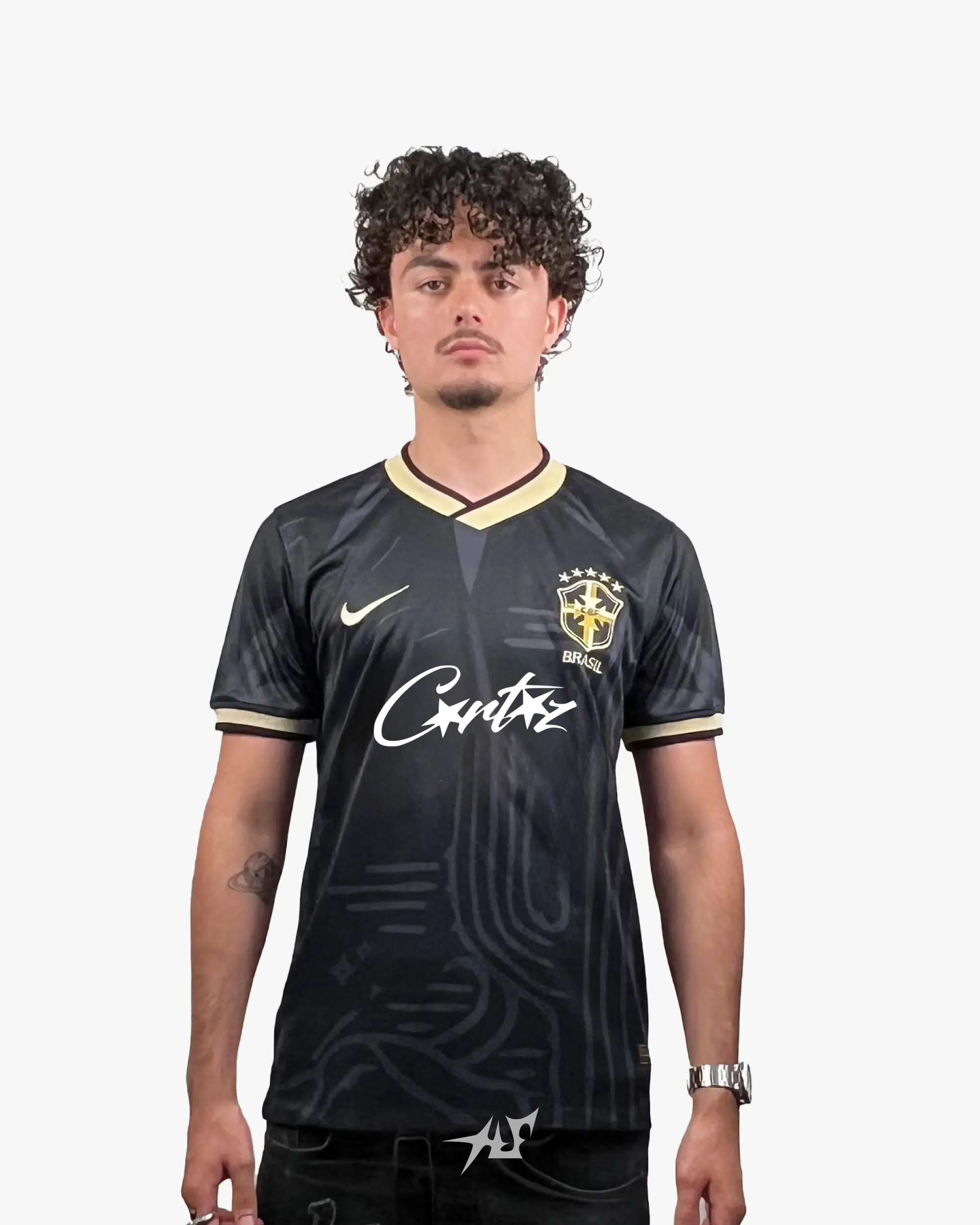 BRASIL BLACK AND GOLD x CORTEIZ - UZLYKE